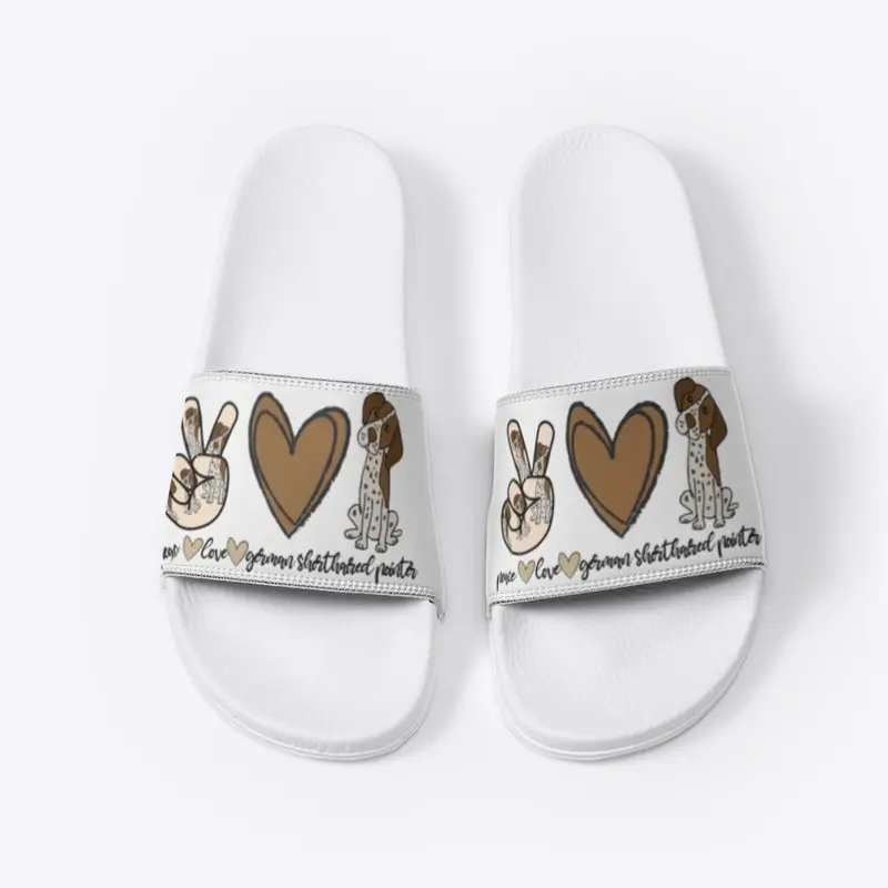 German Shorthaired Pointer Flip flops